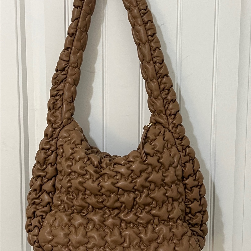 Sondra Roberts Squared Quilted Shoulder Bag